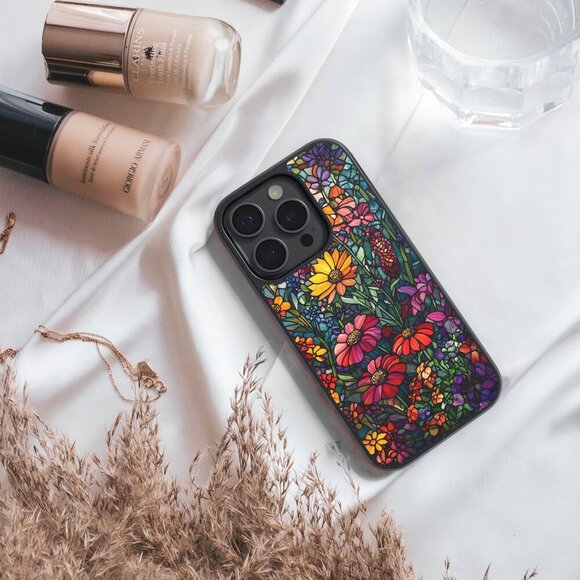 Floral Phone Cover – iPhone 16, 15 Pro, 14, Galaxy S25, S24, S24 Ultra, Pixel 9 - Picture 9 of 9